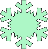194x200 Snowflake Clipart Black And White Clipart Panda