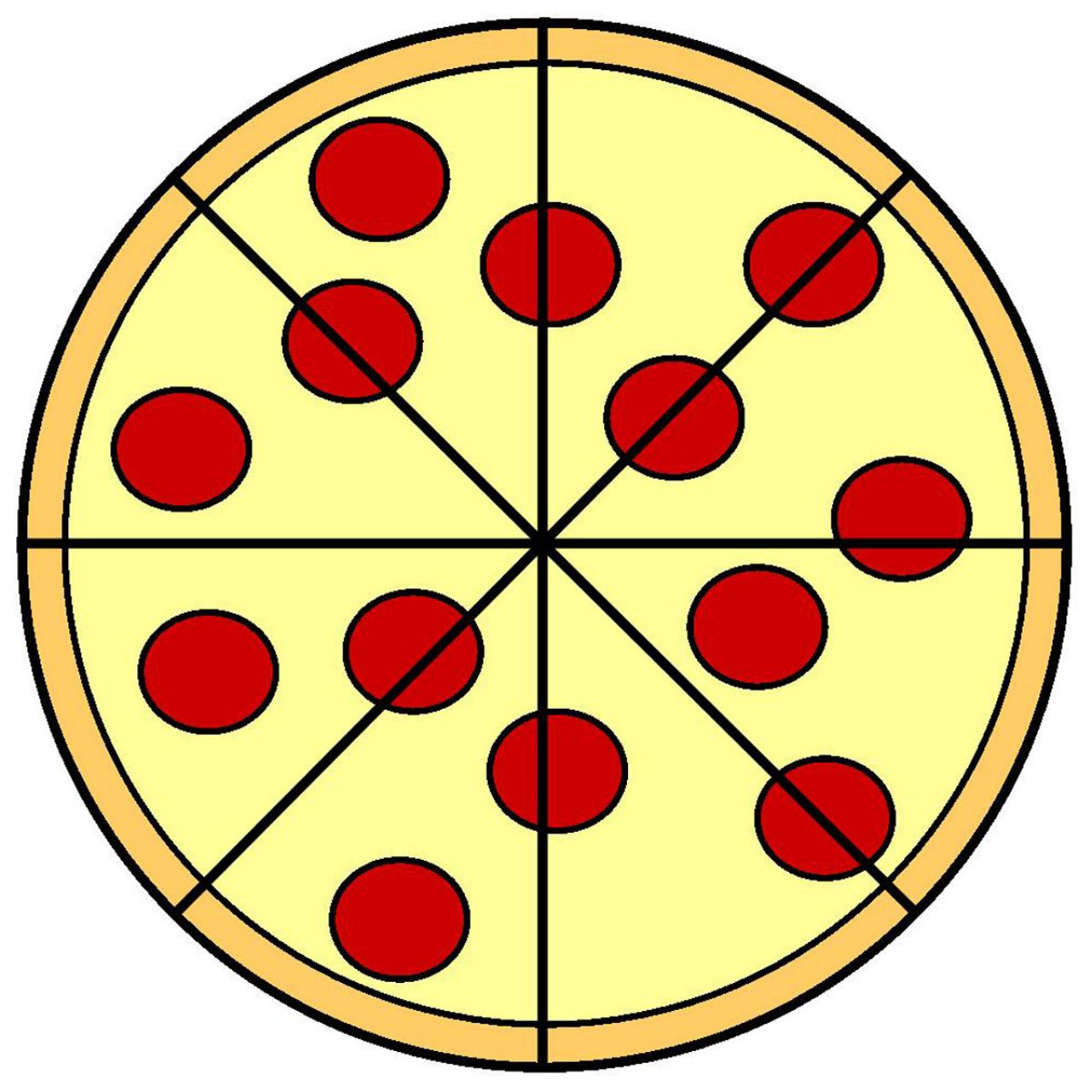 1280x1280 Pizza Clip Art Image Free