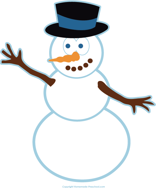 536x648 Free Winter Clipart