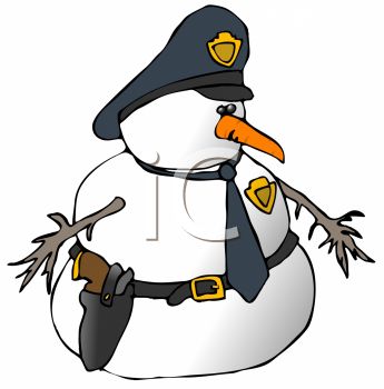 345x350 Sponsored Blog's Clip Art Snowmen