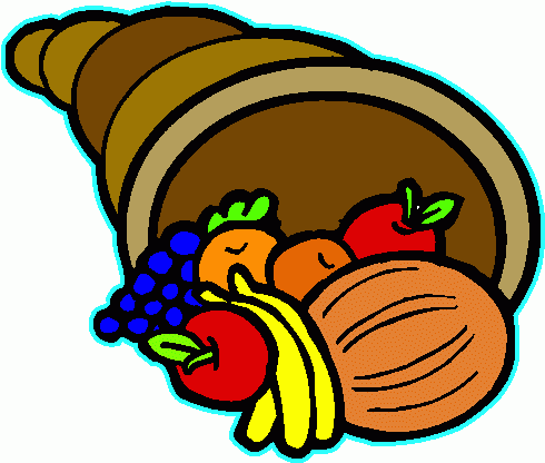 490x416 Cornucopia Clipart Simple