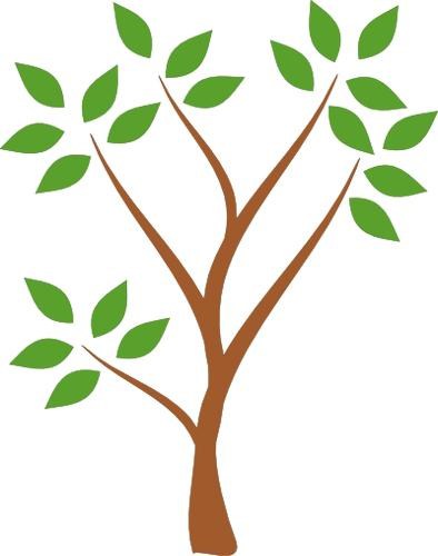 394x500 Simple Tree Clip Art Clipart Panda