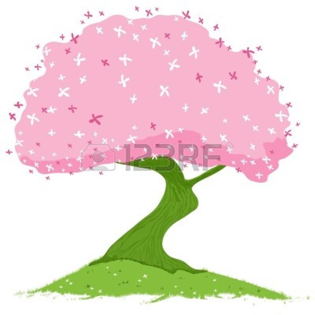 1200x1200 Clip Art Cherry Tree Clip Art
