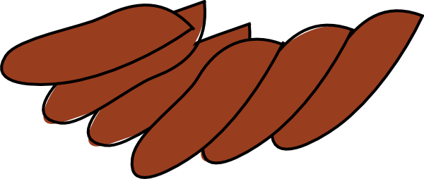 600x254 Turkey Wing Clipart