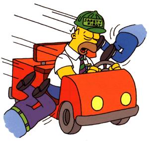 300x283 Simpsons Clip Art