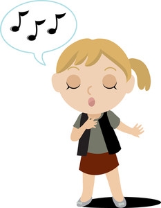 233x300 Sing Clipart