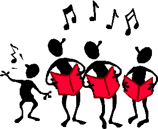 313x257 Singing Group Clip Art