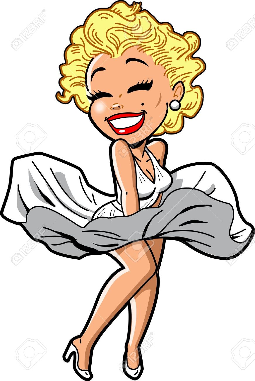 871x1300 Clipart Of Celebrities Female