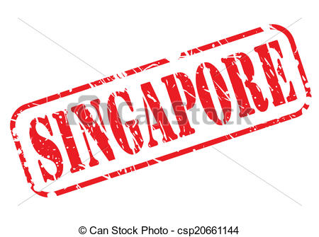 450x335 Singapore Red Stamp Text On White Eps Vector