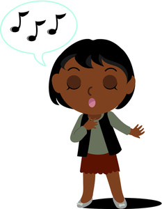233x300 Lofty Idea Sing Clipart Clip Art At Clker Com Vector Online