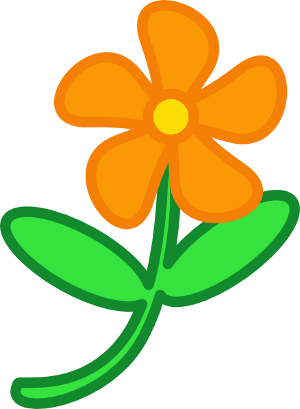 438x597 Flower Clip Art Free Vector 4vector