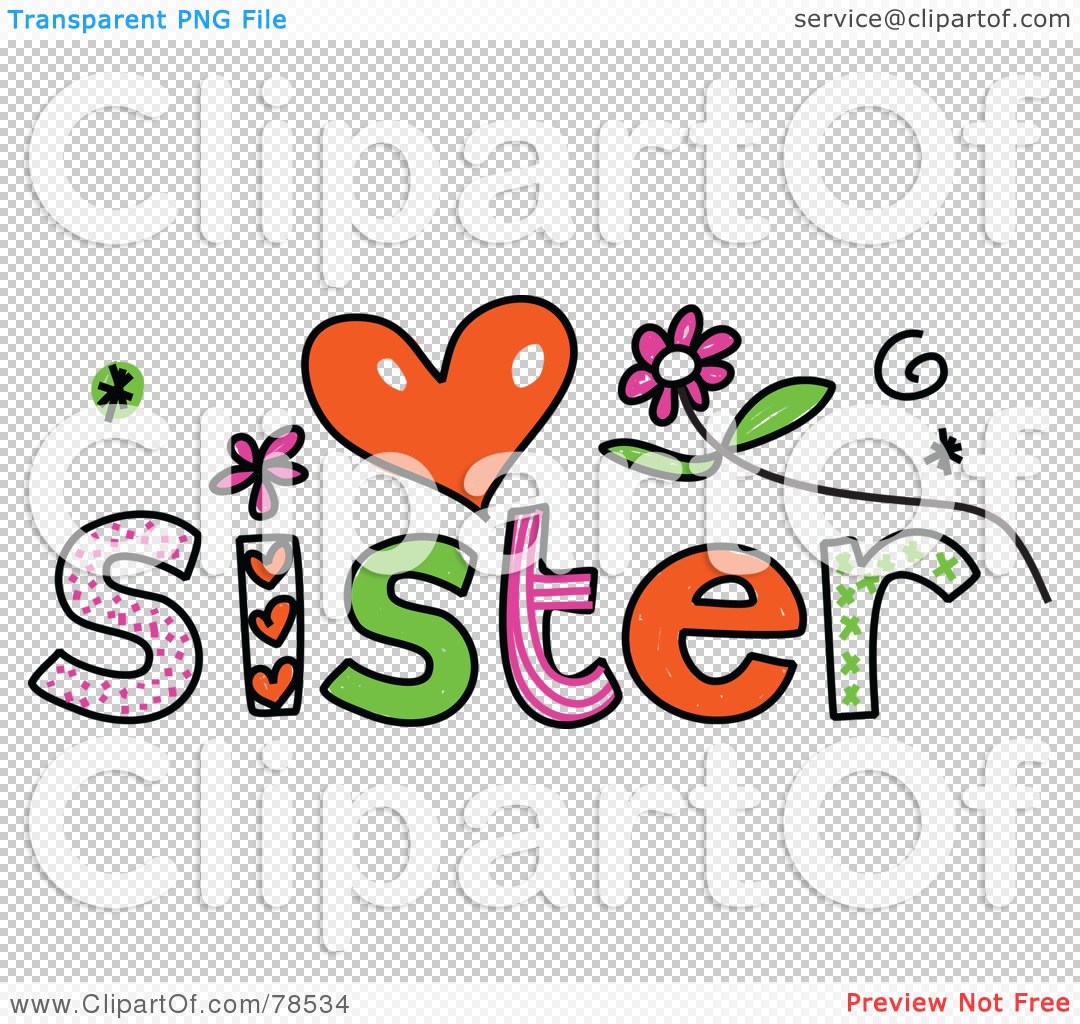 1080x1024 Happy Birthday Sister Clipart