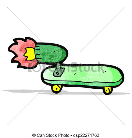 449x470 Cartoon Skateboard Clip Art Vector