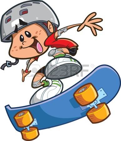 387x450 Cartoon Skateboard Clipart, Explore Pictures