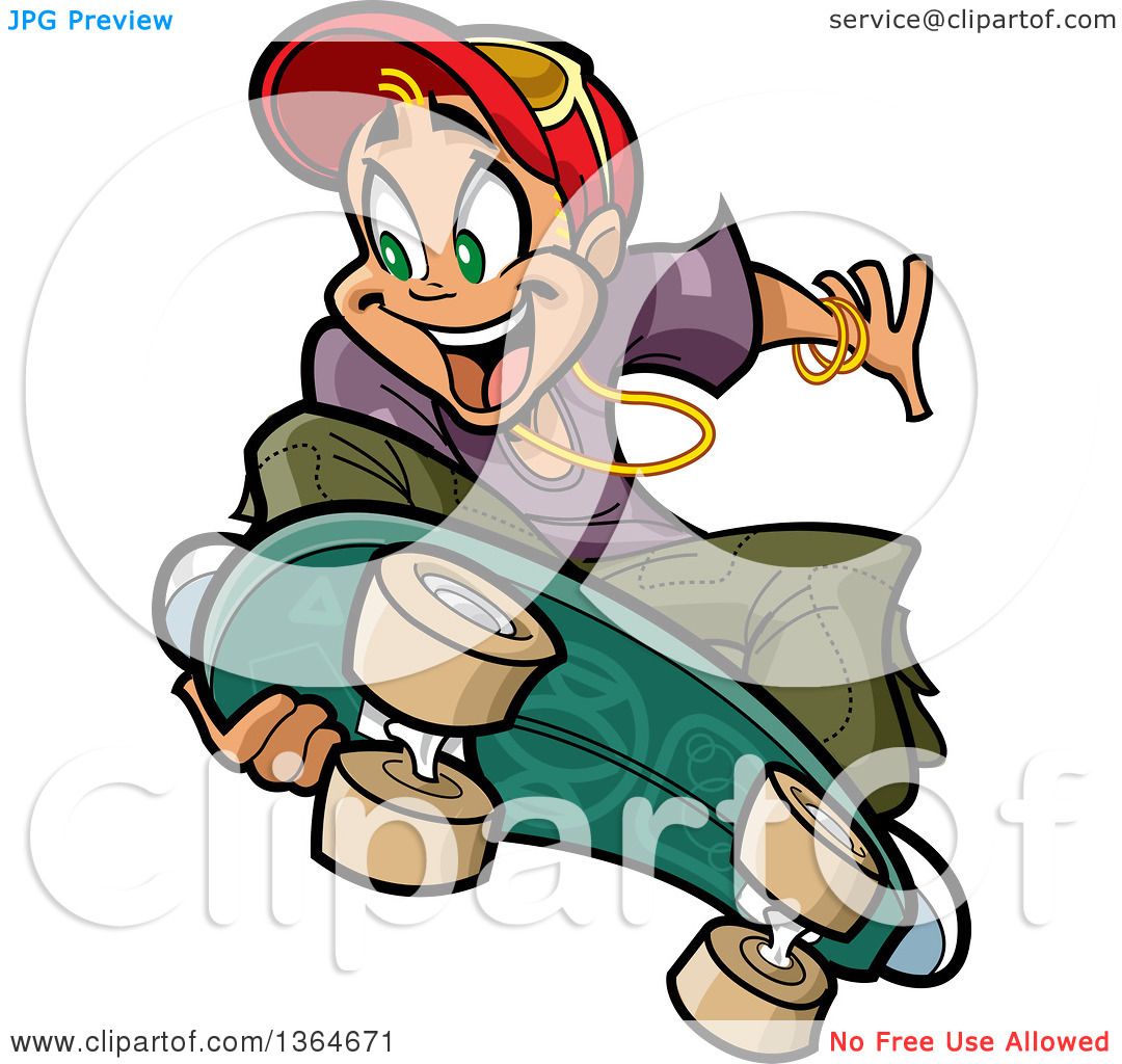 1080x1024 Clipart Of A Cartoon Blond White Boy Jumping And Grabbing His
