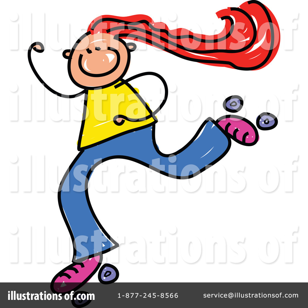 1024x1024 Skating Clipart