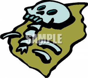 300x266 Buried Skeleton