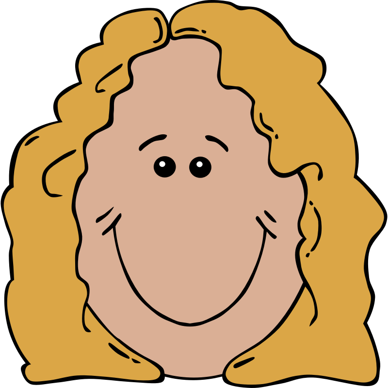 800x800 Gallery Clip Art Girl Face,
