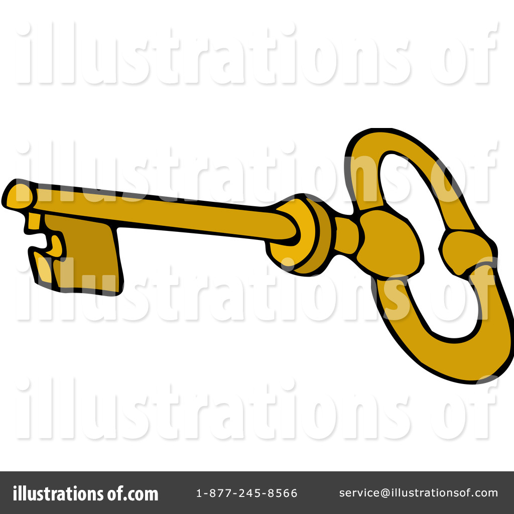 1024x1024 Skeleton Key Clipart