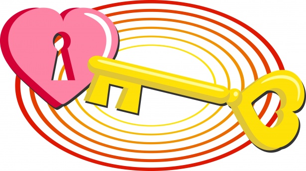 615x344 Key Clip Arts Images ,black And White Outline