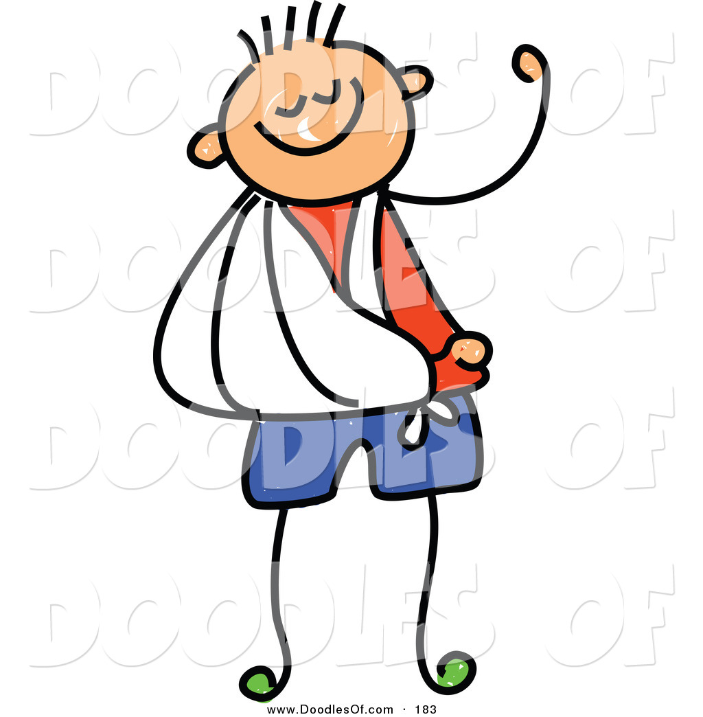1024x1044 Vector Clipart Of A Childs Sketch Of Childs Sketch Of A Hurt Boy