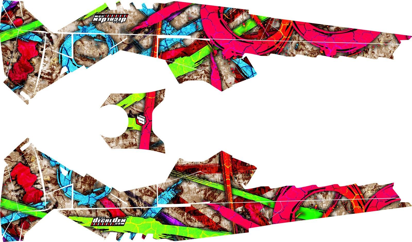1600x939 Graffiti Xm Premium Grade Sled Wrap Ski Doo Xm Rev Summit Sm