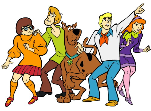 500x369 Scary Clipart Scooby Doo