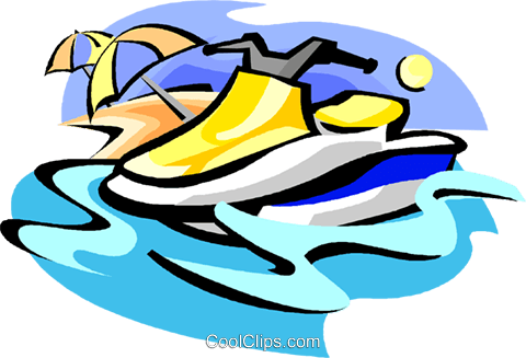 480x327 Sea Doo Royalty Free Vector Clip Art Illustration Vc004617