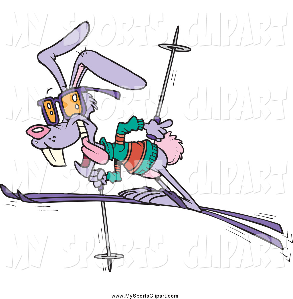 1024x1044 Skiing Clipart Rabbit