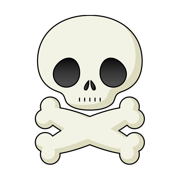 600x600 Ssckull Clipart Pirate Skull'45365