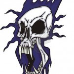 150x150 Clip Art Vector Skull Tattoo