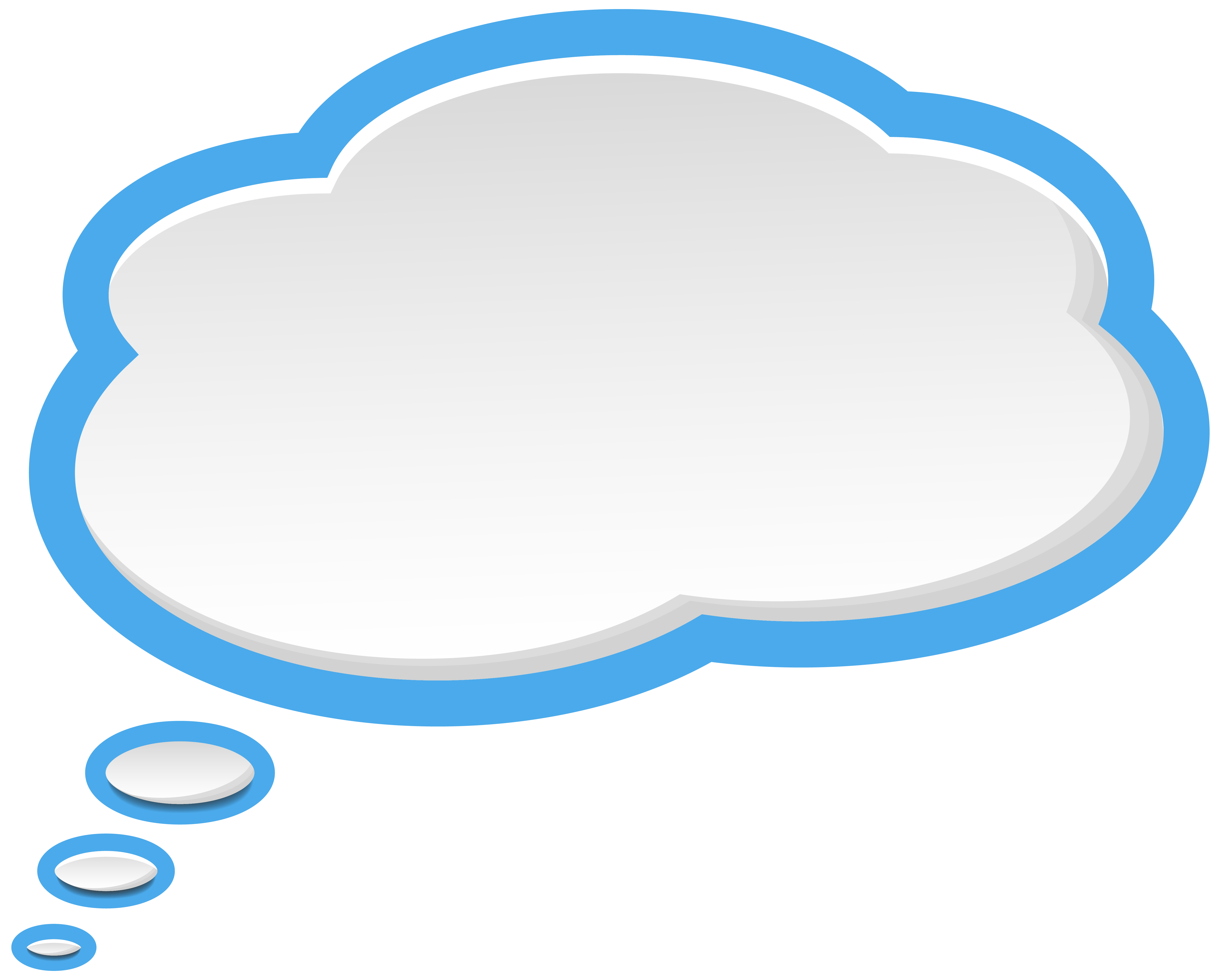 5911x4744 Bubble Speech Sky Blue White Png Clip Art Imageu200b Gallery