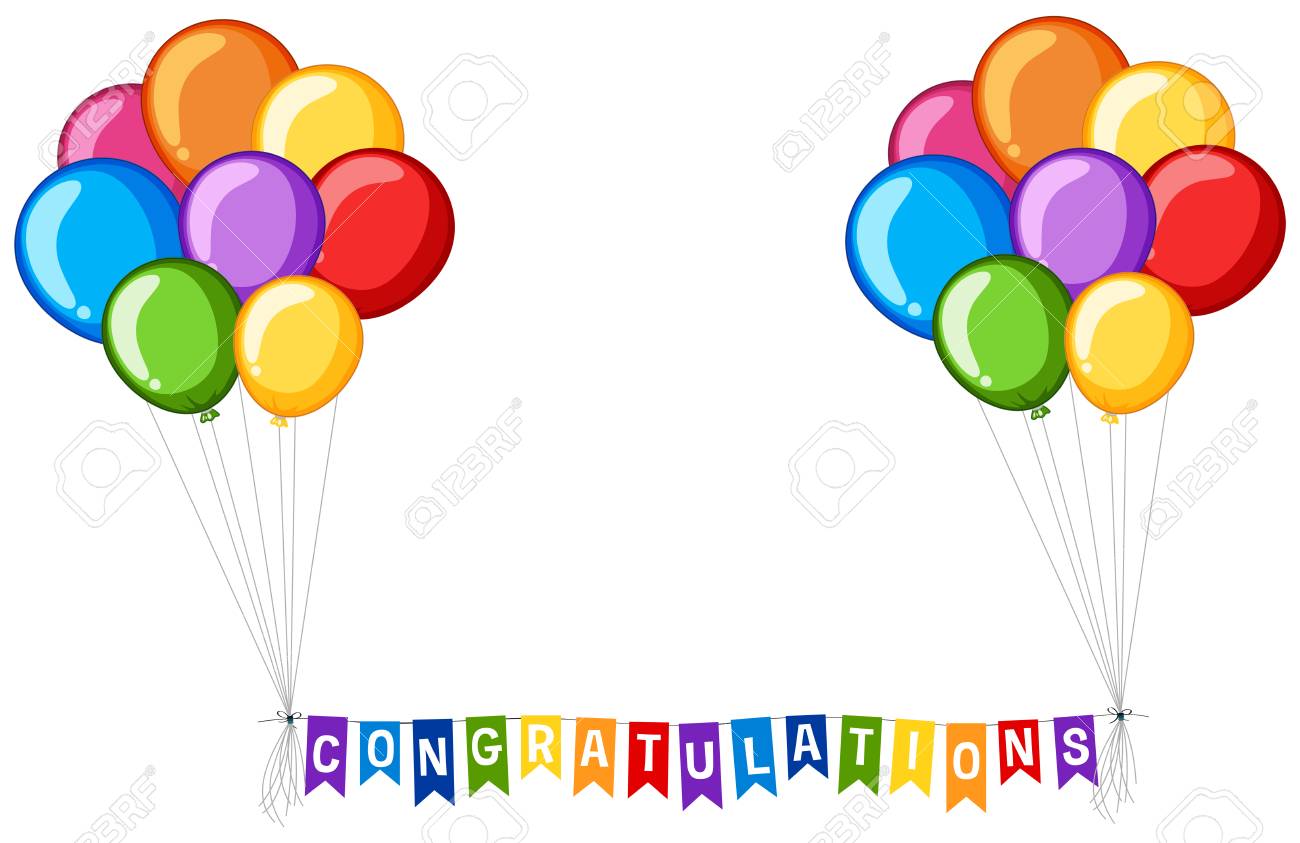 1300x843 Congratulations Balloons Clip Art Congratulations Balloons Sky