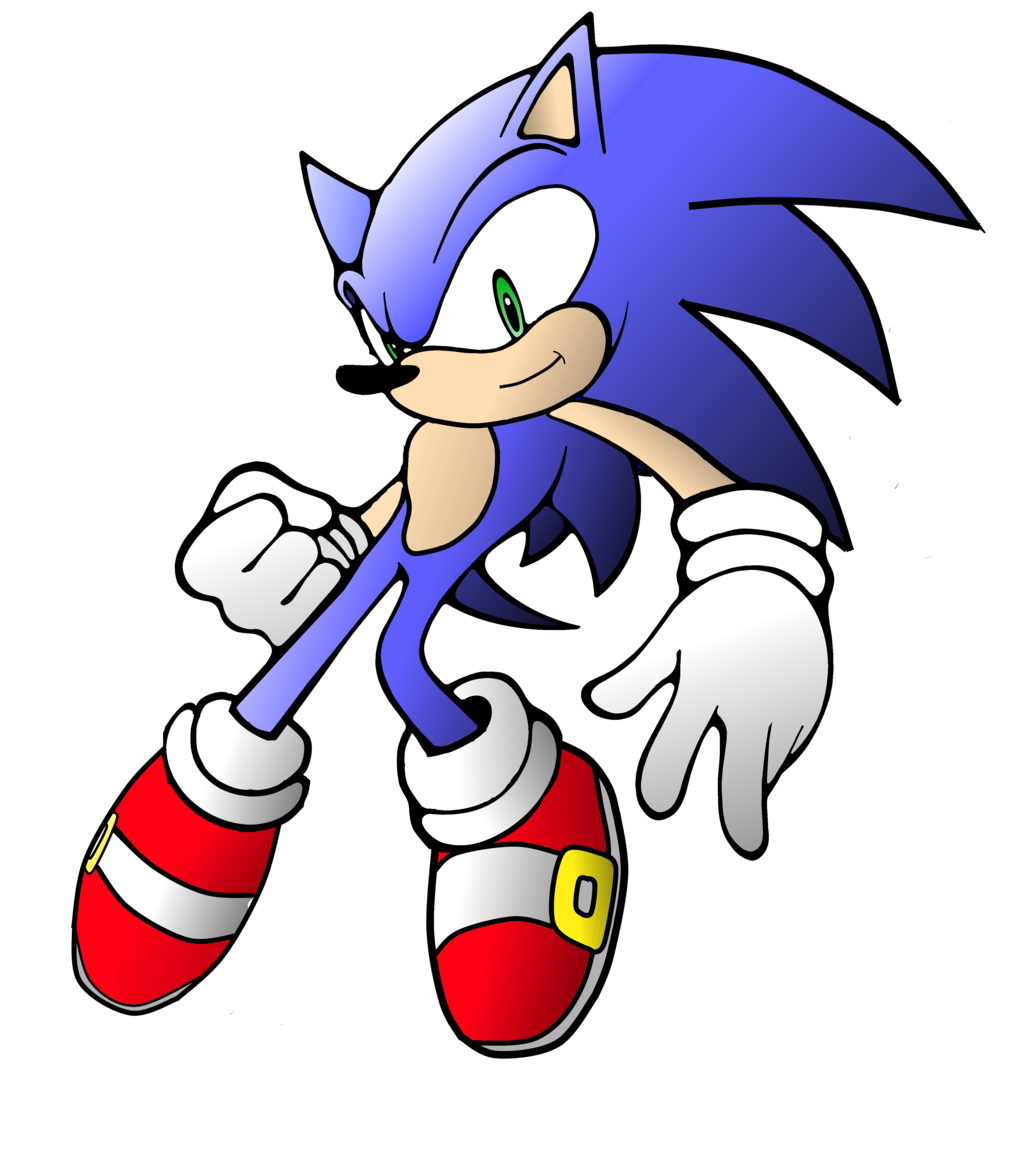 1024x1154 Sonic Clip Art
