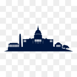 260x260 Washington, D.c. Skyline Silhouette Clip Art