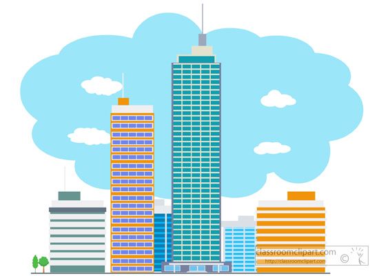 550x400 City Skyscraper Buildings Clipart 134.jpg Clipart