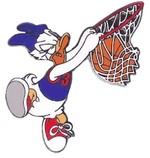 305x321 Donald Duck Clipart Basketball