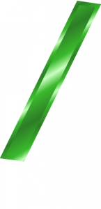 145x300 Green Metal Forward Slash Clip Art Download