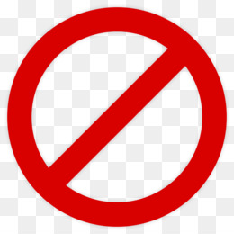 260x260 No Symbol Slash Clip Art