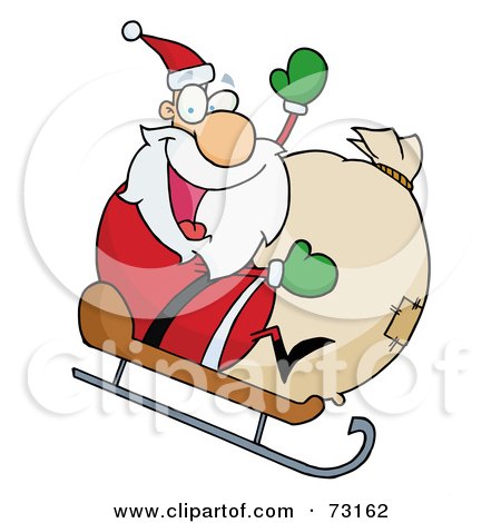 450x470 Royalty Free (Rf) Sledding Clipart, Illustrations, Vector Graphics