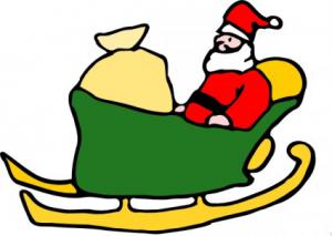 300x213 Sleigh Clip Art Download