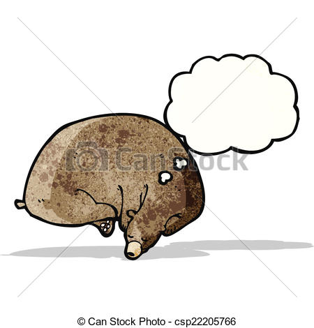 450x470 Sleeping Bear Cartoon Clip Art Vector
