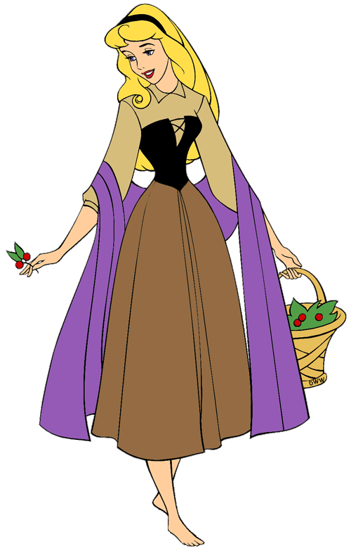 500x783 Sleeping Beauty's Aurora Clip Art Disney Clip Art Galore