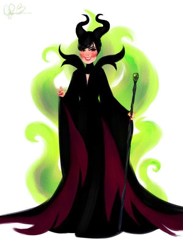 600x817 Kris Jenner As Maleficent Fairy Tales Sleeping Beauty