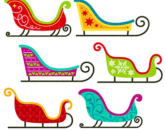340x270 Sleigh Clipart Sled
