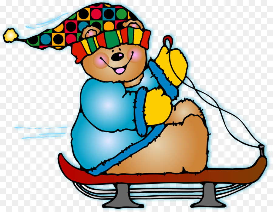 900x700 Santa Claus Sled Homework Clip Art