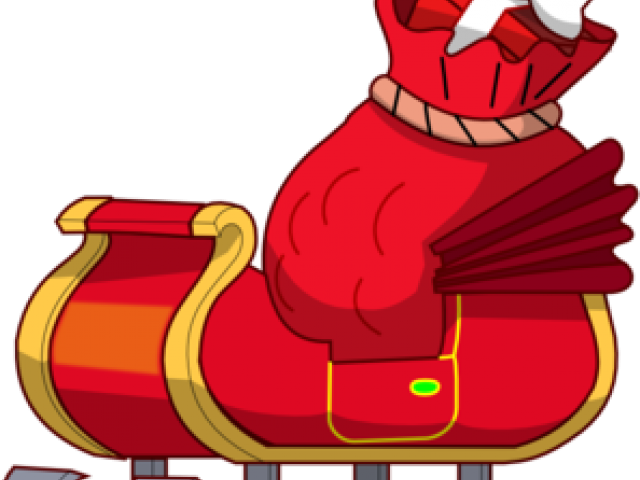 640x480 Sleigh Clipart Svg