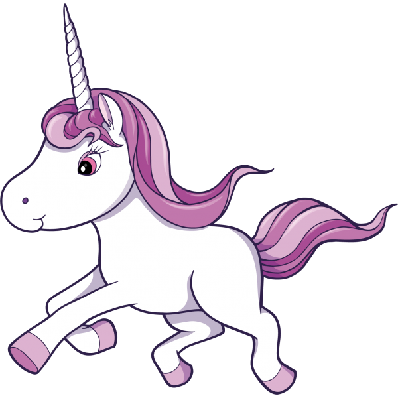 400x400 Unicorn Clipart