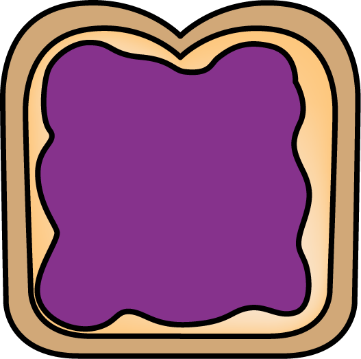 527x523 Peanut Butter And Jelly Clip Art