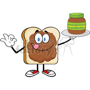 300x300 Royalty Free Royalty Free Rf Clipart Illustration Bread Slice